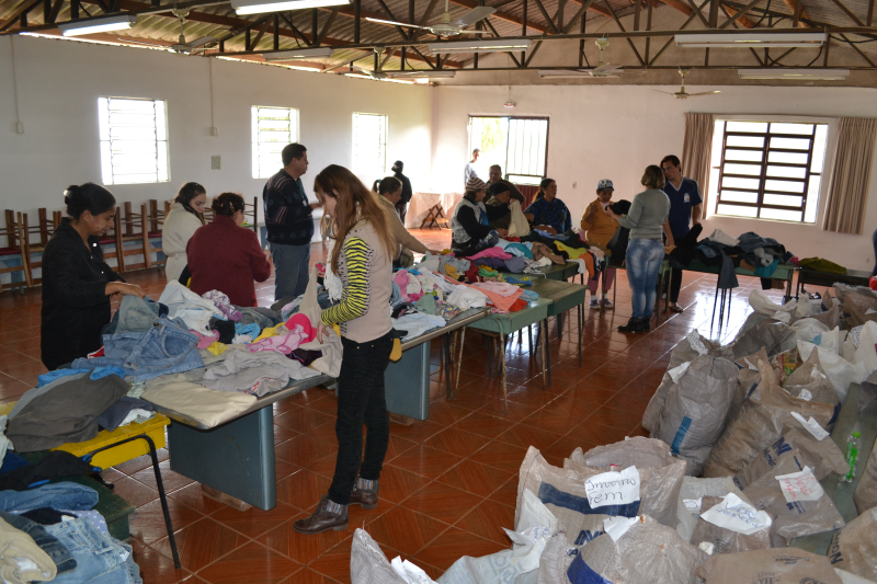 Inicia a distribuição dos donativos arrecadados na Campanha do Agasalho